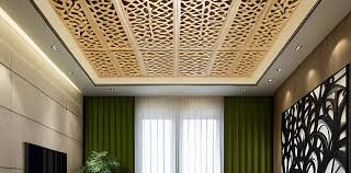 modern mdf jali design for ceiling