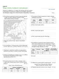 Test Rozdzial 1 I 2 Mapa Swiata Ludnosc I Urbanizacja Wersja 2 | PDF