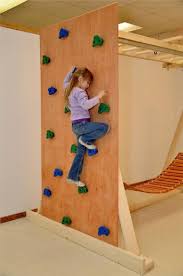 Indoor Wooden Climbing Rock Wall Home