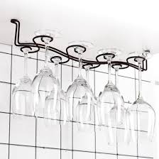 Wine Glass Rack Wall Mounted Stemware