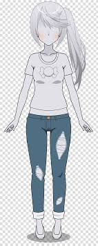 Here we have drawn classic pants with creases, but you can also draw jeans using this drawing lesson. Anime Jeans Cookierecipes
