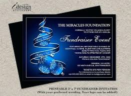 Fundraising Invitation Templates Free Premium Fundraiser