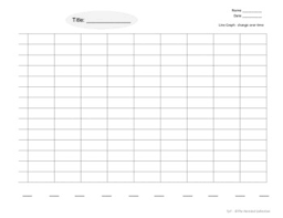 Line Graph Template Worksheets Teaching Resources Tpt