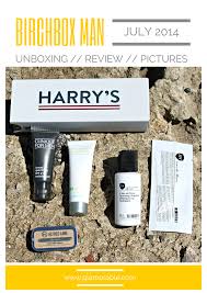 birchbox man july 2016 review pictures