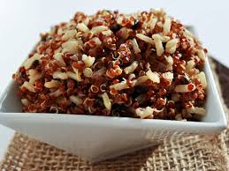 healthy brown rice quinoa blend