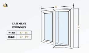 standard height of window from floor