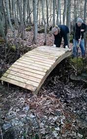 Diy How To Make A Curved Garden Bridge