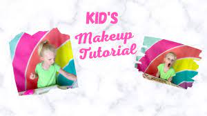 kid s makeup tutorial 4 year old does