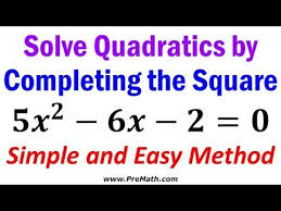 How To Solve Quadratic Equations By