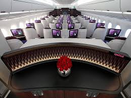 qatar a350 has new business cl seats