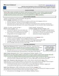 Unique Esl Tutor Sample Resume   Resume Sample