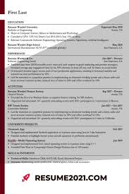 This style combines both the chronological and functional resumes. Combination Cv Format 2021 Resume 2021