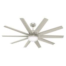 Matte Nickel Ceiling Fan