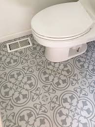 luxury vinyl tile floors for a bathroom