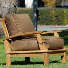Teak Outdoor Patio Deep Seating Chair