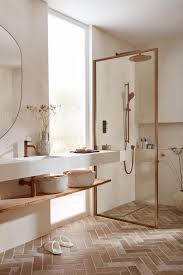 brushed bronze and copper taps