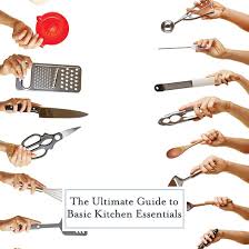 20+ basic kitchen essentials tools