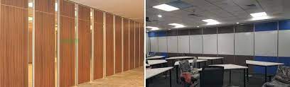 movable wall partition sliding