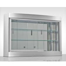 Tecno Curved Wall Mounted Display Case