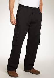 side elastic stacked cargo pocket pants