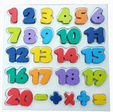 Angka 1 merupakan faktorial, pangkat dua, pangkat tiga (dan seterusnya) angka itu sendiri (karena 1 × 1 ×. Nobie Chunky Angka 1 20 Mainan Kayu Com