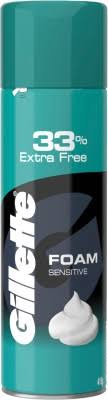 Gillette Sensitive Skin Shave Foam Price in India - Buy Gillette Sensitive  Skin Shave Foam online at Flipkart.com