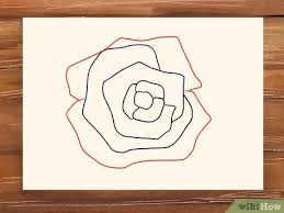 Fotocopy 80 grams paper (or any chip paper), hb pencil. 3 Ways To Draw A Rose Wikihow