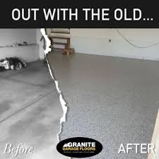 epoxy floor coating granite garage floors