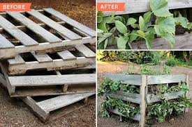 how to make raised beds from pallets ehow