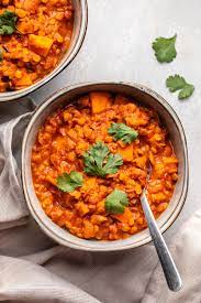 red lentil and peanut stew