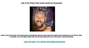Life Of The Party Free Audio Books For Download