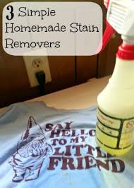 3 homemade stain removers you can make