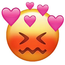 heart expression emoji transpa png