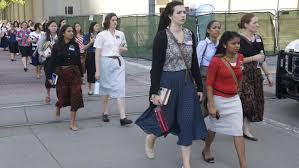 female mormon missionaries given option