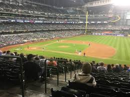 Miller Park Section 211 Row 18 Seat 2 Milwaukee Brewers