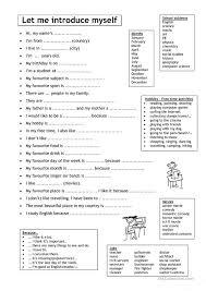 Check spelling or type a new query. Let Me Introduce Myself English Esl Worksheets For Distance Learning And Physical Classrooms