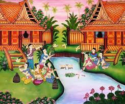 Famous Folk Art Painting Traditional