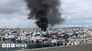 Fire Breaks Out On Boat In Guernsey