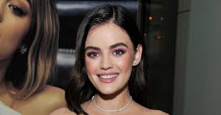 lucy hale ices her zits with redbull