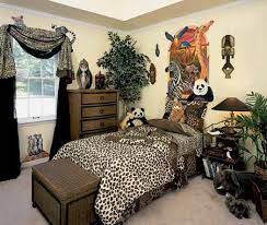 african safari jungle bedroom decor