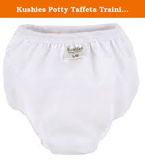 Kushies Potty Taffeta Training Pants Small White
