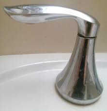 help removing bathroom faucet handle