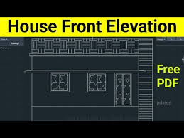 building elevation in autocad 2022