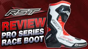 Rst Pro Series Race Boots Review Sportbike Track Gear