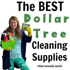 dollar tree cleaning supplies
