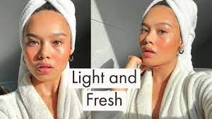 light and fresh makeup look for when