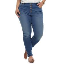 Plus Size Sonoma Goods For Life High Rise Skinny Jeans