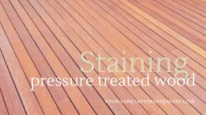 Defects in lumber are faults that detract from the appearance and utility of the wood. Staining Pressure Treated Wood Tom Curren Companies