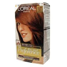 Loreal Recital Preference Permanent Hair Color 535 Madras Golden Hair Colour 535 Madras Golden Urban Trading