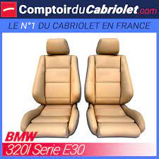Bmw E30 Beige Leather Front Rear Seat